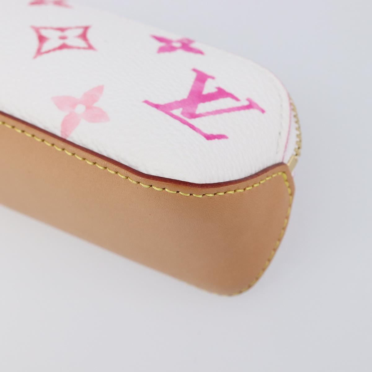 LOUIS VUITTON LV By The Pool Trousse Elizabeth Pen Case Pink GI0907 Auth 200395V