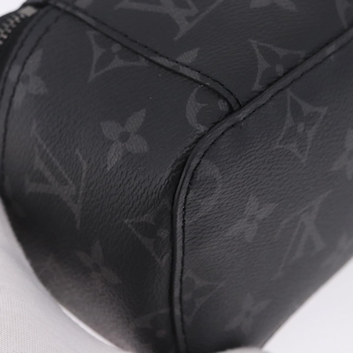 LOUIS VUITTON Monogram Eclipse Cube de Langemont PM Pouch M44697 LV Auth 200397V