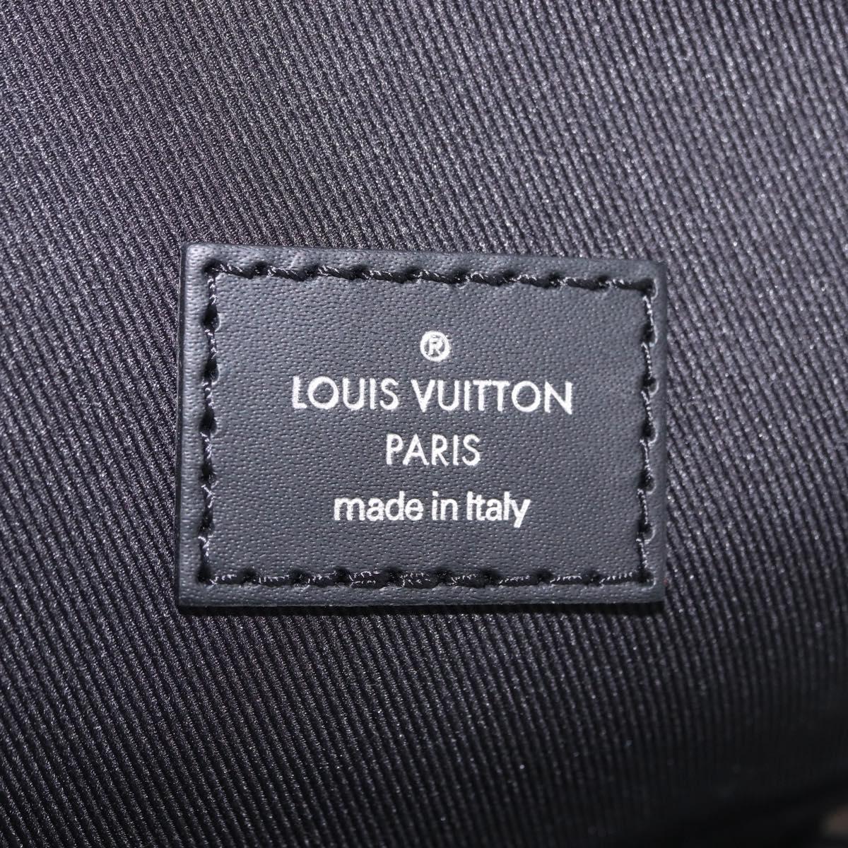 LOUIS VUITTON Monogram Eclipse Cube de Langemont PM Pouch M44697 LV Auth 200397V