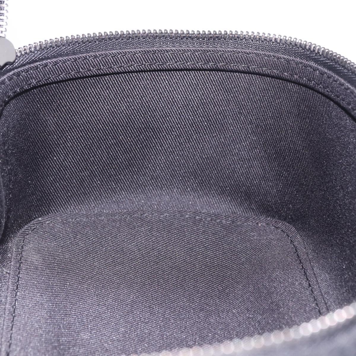 LOUIS VUITTON Monogram Eclipse Cube de Langemont PM Pouch M44697 LV Auth 200397V