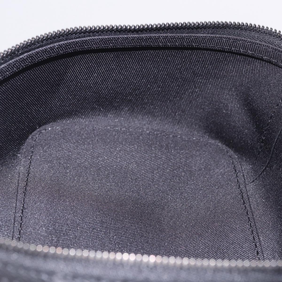 LOUIS VUITTON Monogram Eclipse Cube de Langemont PM Pouch M44697 LV Auth 200397V