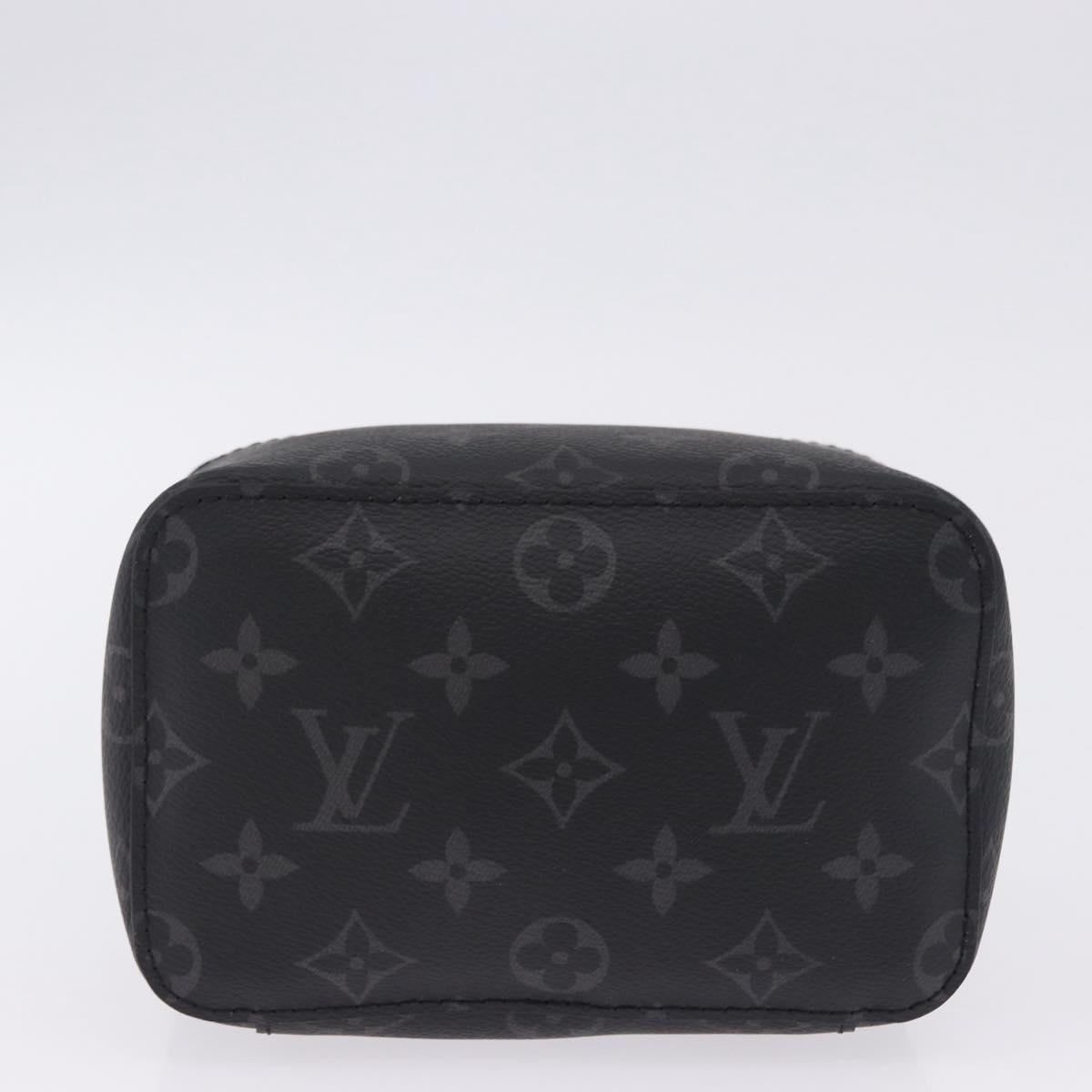 LOUIS VUITTON Monogram Eclipse Cube de Langemont PM Pouch M44697 LV Auth 200397V