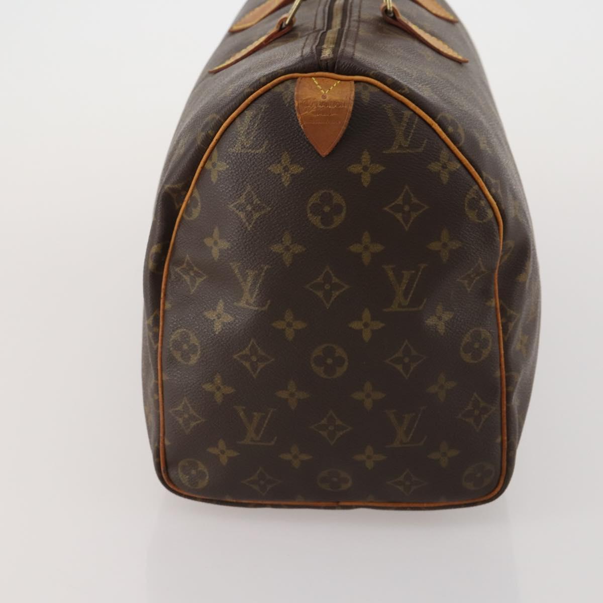 LOUIS VUITTON Monogram Speedy 40 Hand Bag M41522 LV Auth 200405