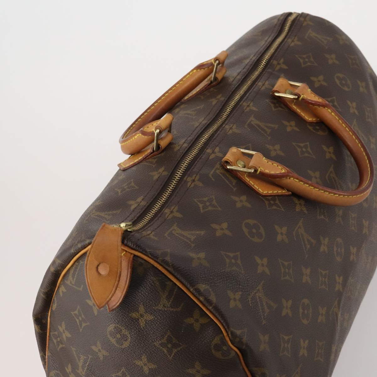 LOUIS VUITTON Monogram Speedy 40 Hand Bag M41522 LV Auth 200405