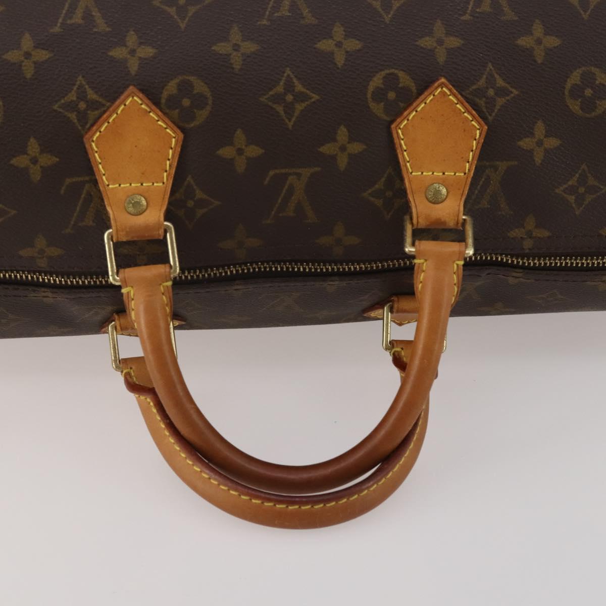 LOUIS VUITTON Monogram Speedy 40 Hand Bag M41522 LV Auth 200405