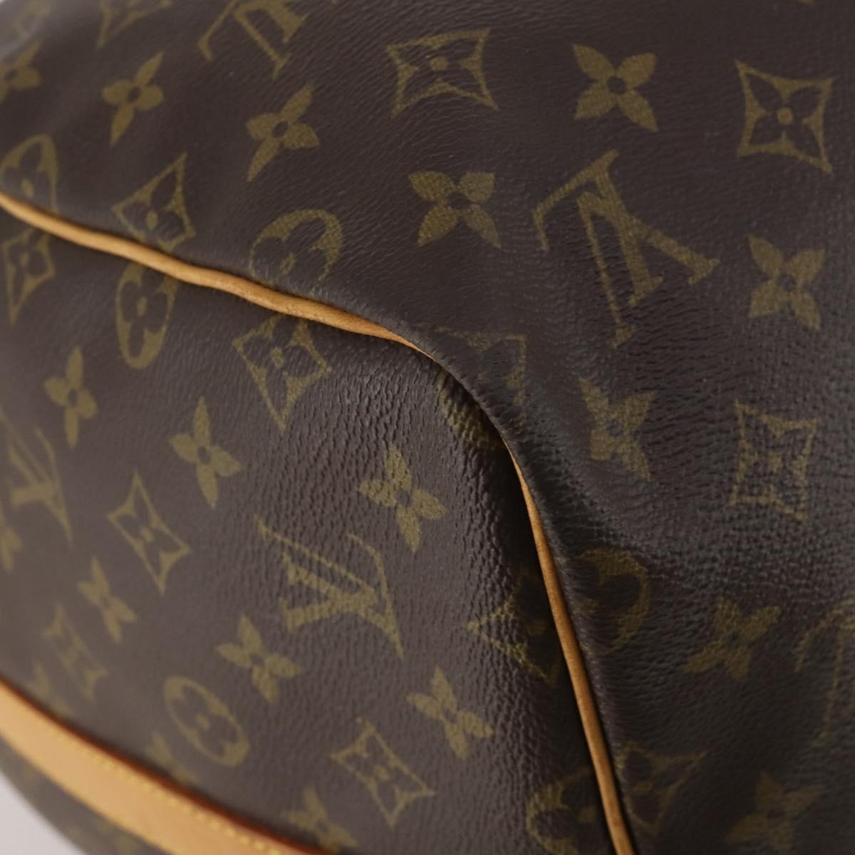 LOUIS VUITTON Monogram Keepall Bandouliere 55 Boston Bag M41414 LV Auth 200406V