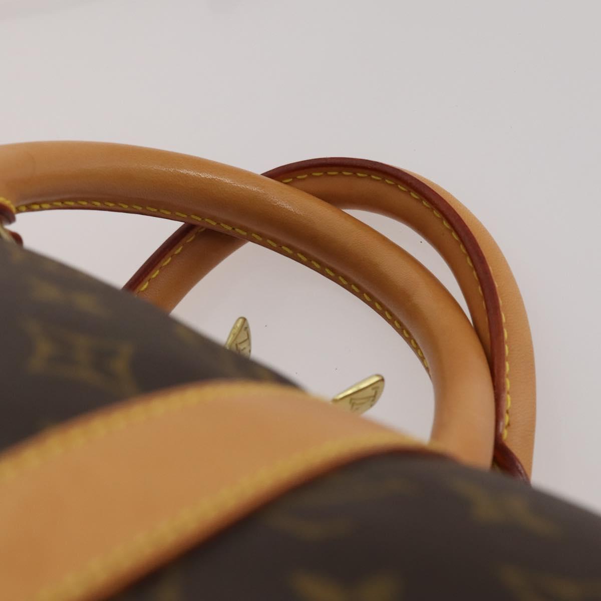 LOUIS VUITTON Monogram Keepall Bandouliere 55 Boston Bag M41414 LV Auth 200407V