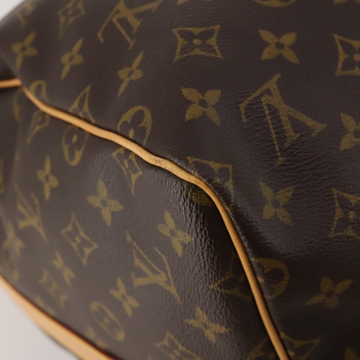 LOUIS VUITTON Monogram Keepall Bandouliere 55 Boston Bag M41414 LV Auth 200407V