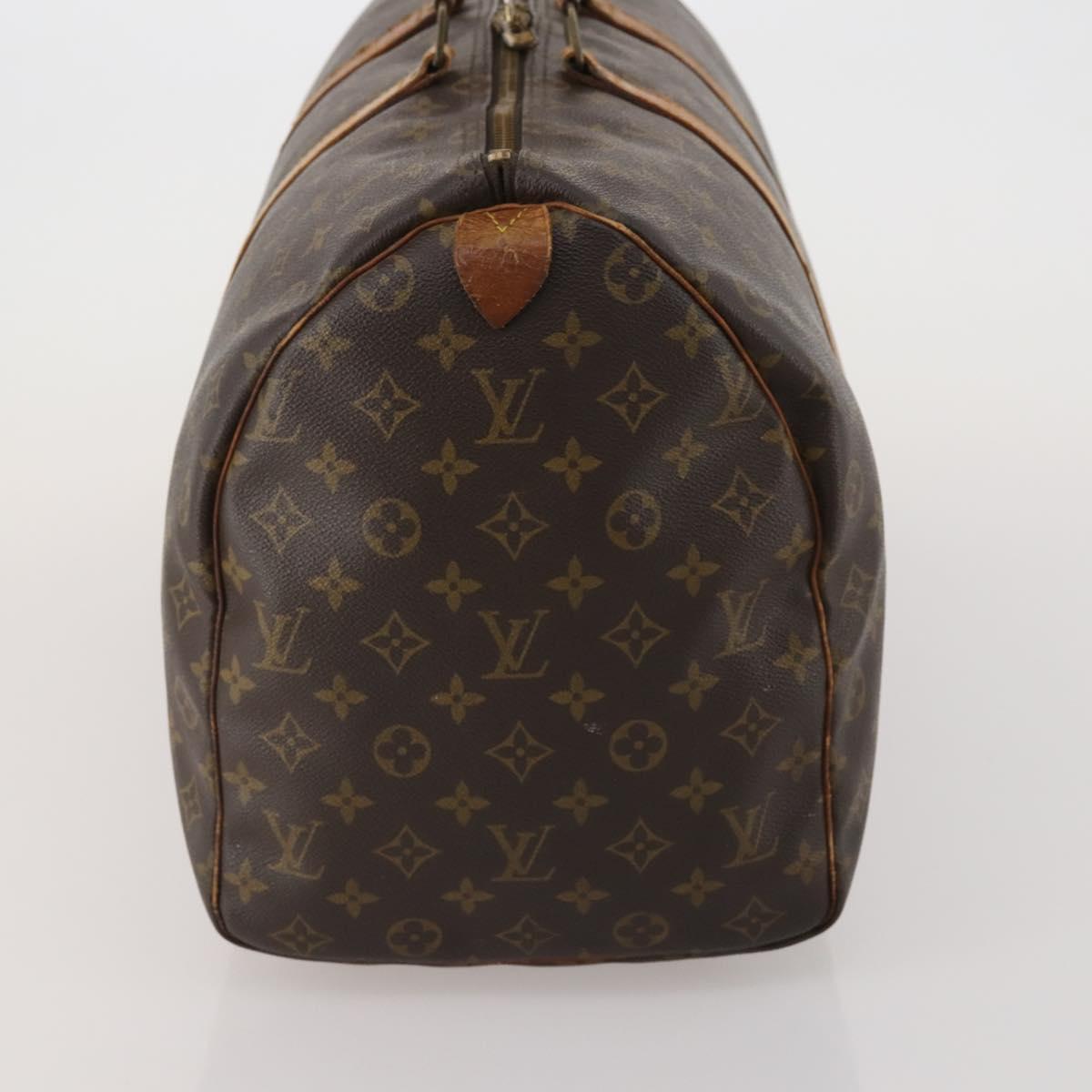 LOUIS VUITTON Monogram Keepall 50 Boston Bag M41426 LV Auth 200408