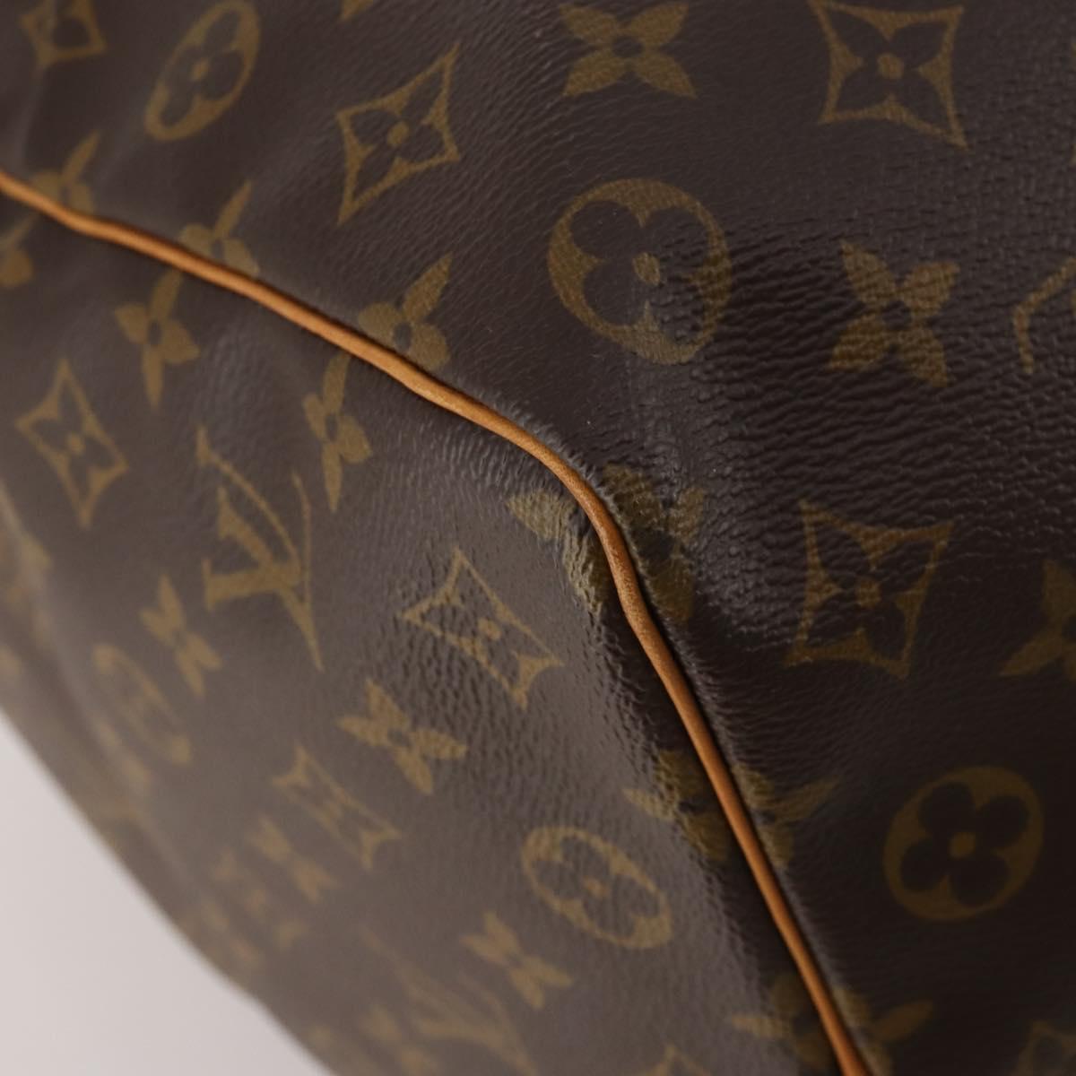 LOUIS VUITTON Monogram Keepall 50 Boston Bag M41426 LV Auth 200409V