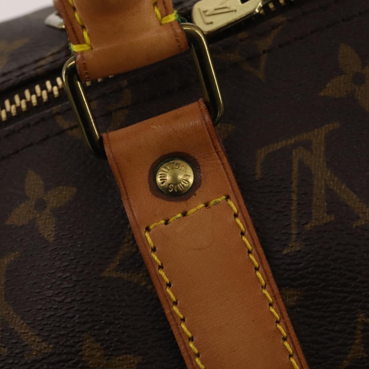LOUIS VUITTON Monogram Keepall 50 Boston Bag M41426 LV Auth 200409V