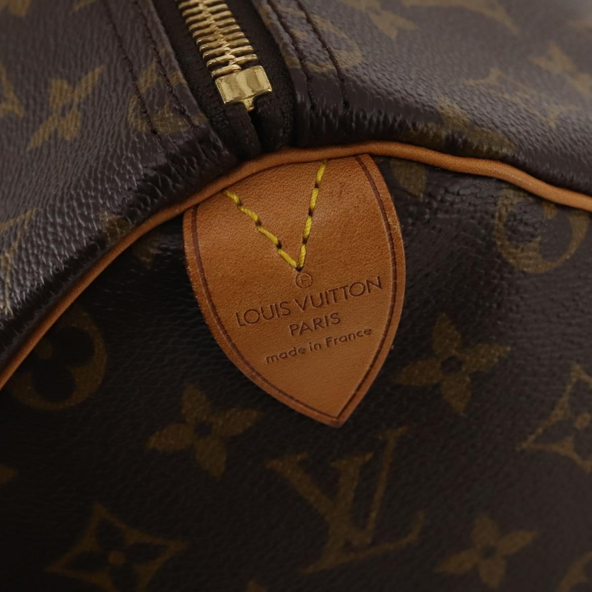 LOUIS VUITTON Monogram Keepall 50 Boston Bag M41426 LV Auth 200409V