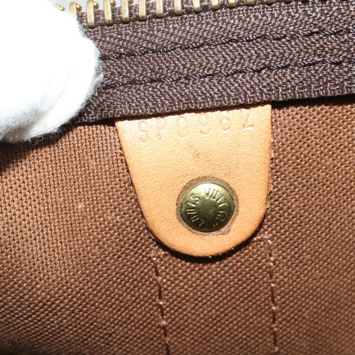 LOUIS VUITTON Monogram Keepall 50 Boston Bag M41426 LV Auth 200409V