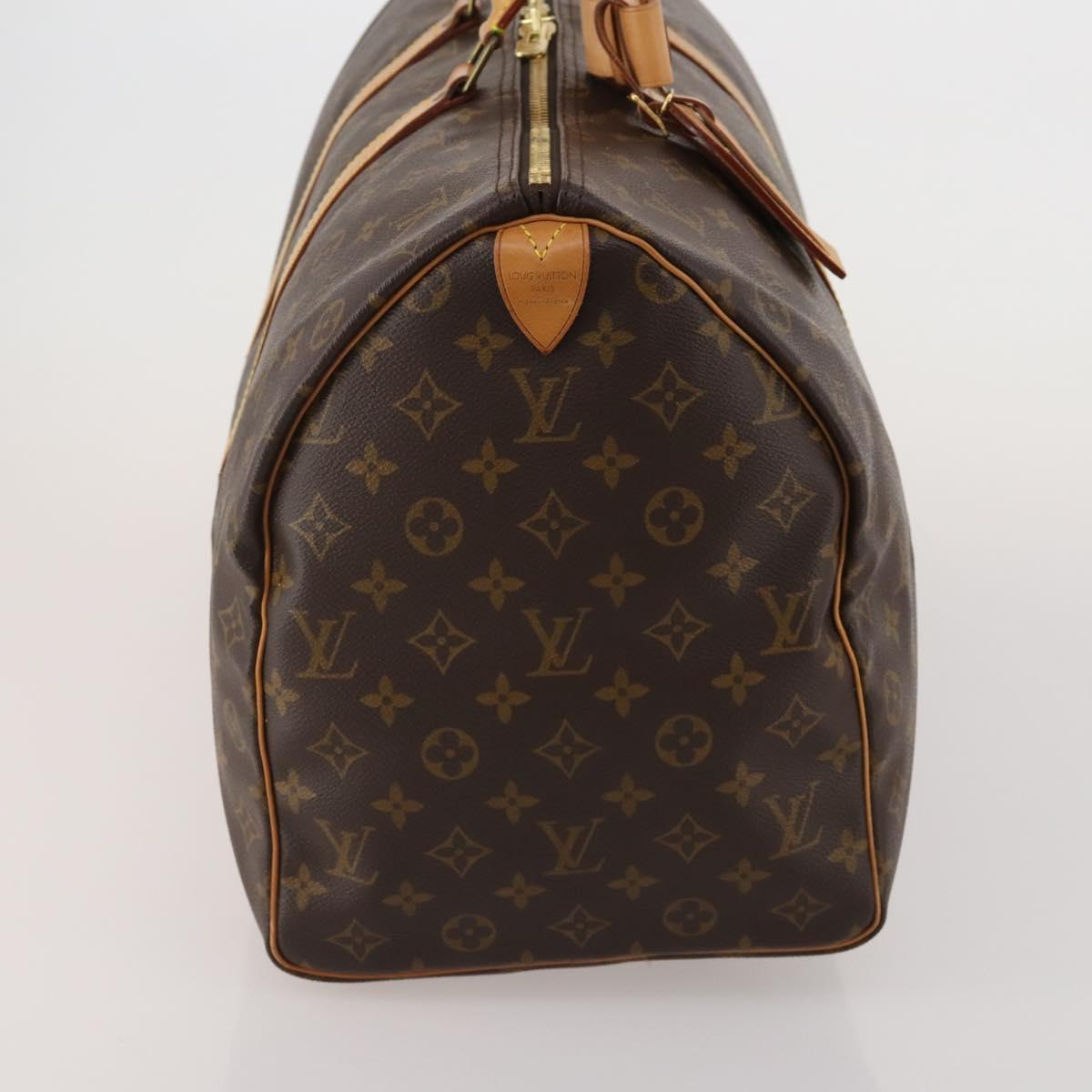 LOUIS VUITTON Monogram Keepall 50 Boston Bag M41426 LV Auth 200409V