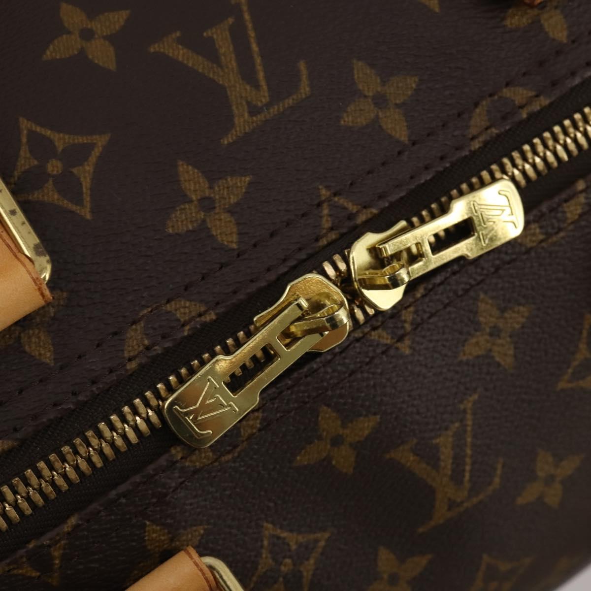 LOUIS VUITTON Monogram Keepall 55 Boston Bag M41424 LV Auth 200410SAV