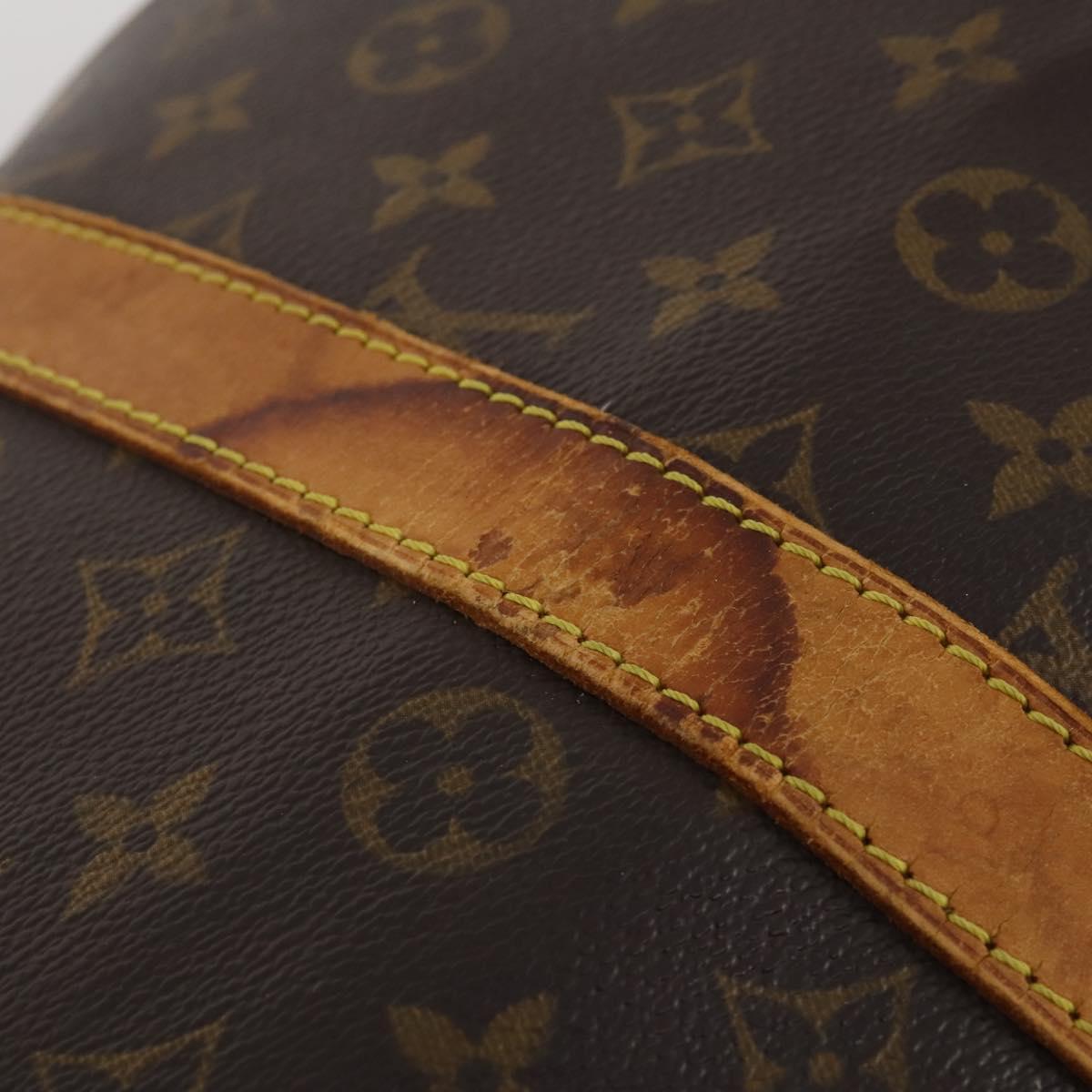 LOUIS VUITTON Monogram Keepall 50 Boston Bag M41426 LV Auth 200411