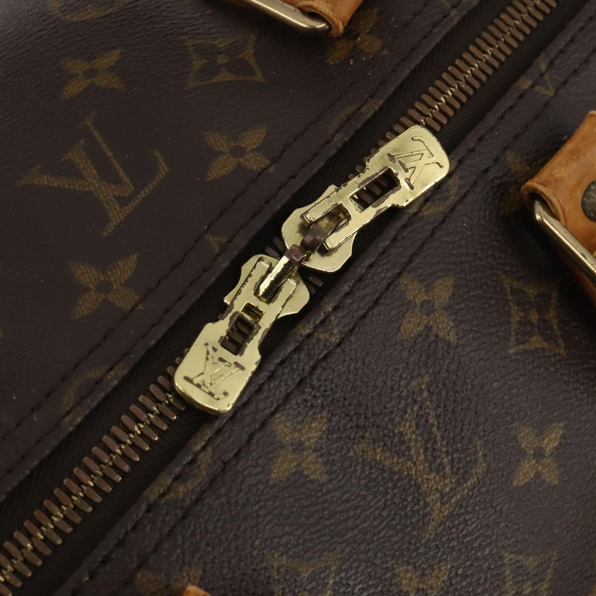 LOUIS VUITTON Monogram Keepall 50 Boston Bag M41426 LV Auth 200411