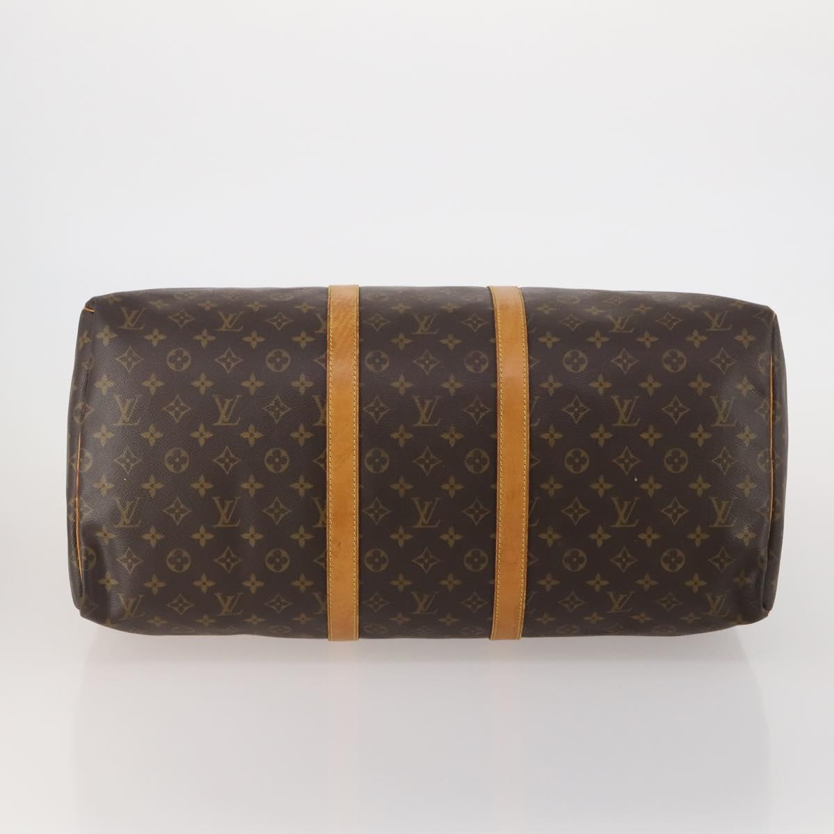 LOUIS VUITTON Monogram Keepall 50 Boston Bag M41426 LV Auth 200411
