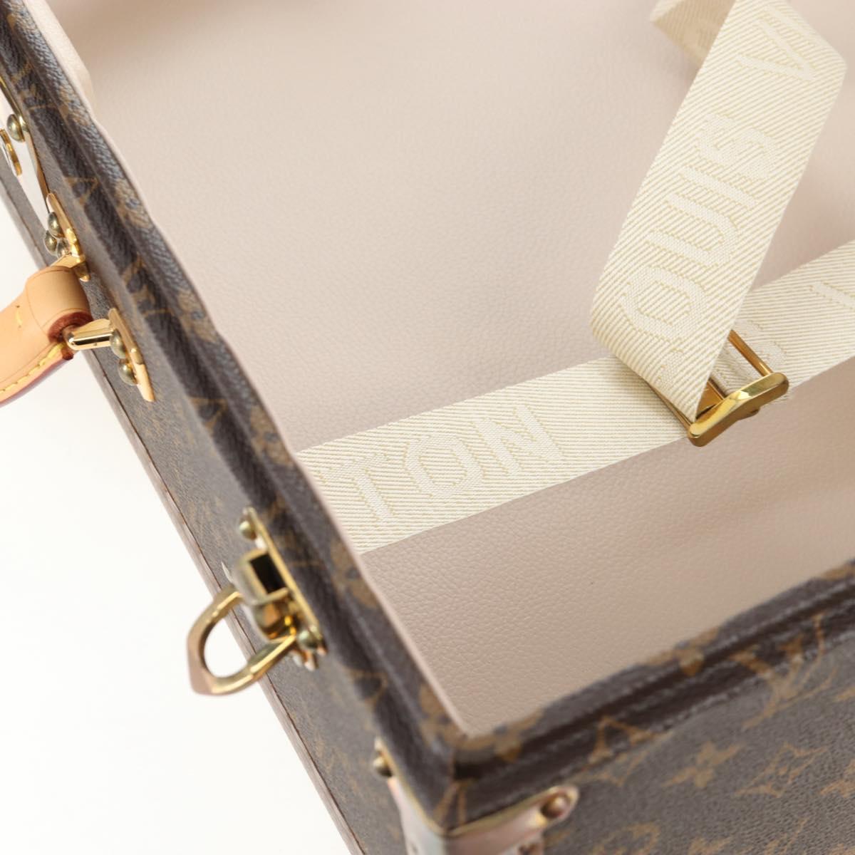 LOUIS VUITTON Monogram Alzer 55 Trunk M21229 LV Auth 200413SAV