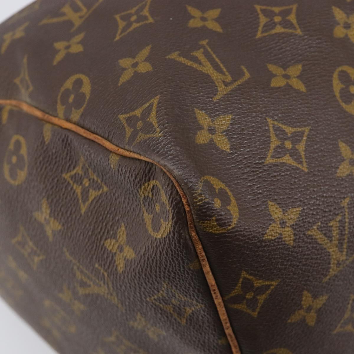 LOUIS VUITTON Monogram Speedy 40 Hand Bag M41522 LV Auth 200428