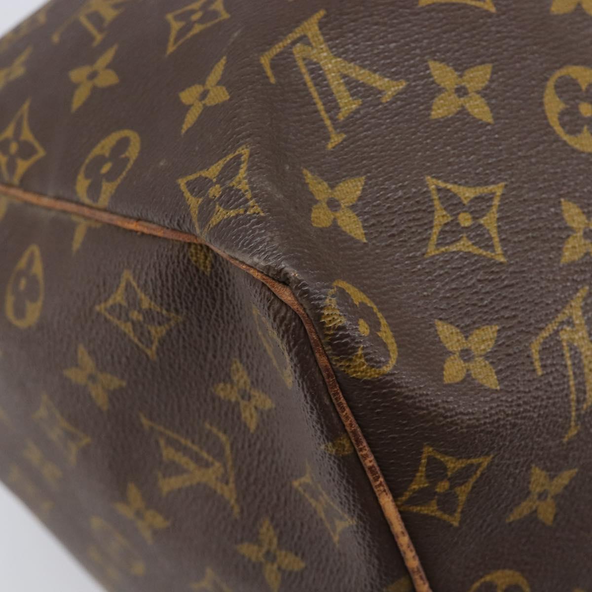 LOUIS VUITTON Monogram Speedy 40 Hand Bag M41522 LV Auth 200428