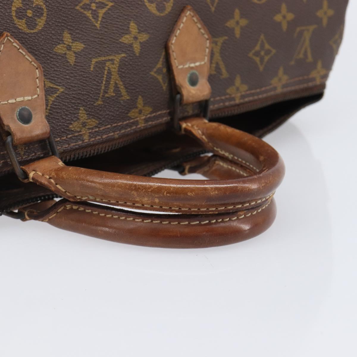 LOUIS VUITTON Monogram Speedy 40 Hand Bag M41522 LV Auth 200428