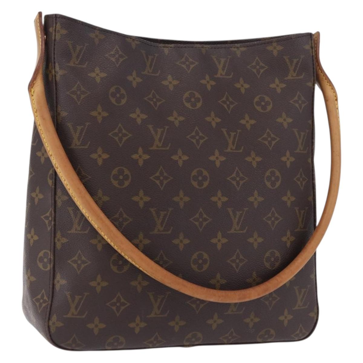 LOUIS VUITTON Monogram Looping GM Shoulder Bag M51145 LV Auth 200429A