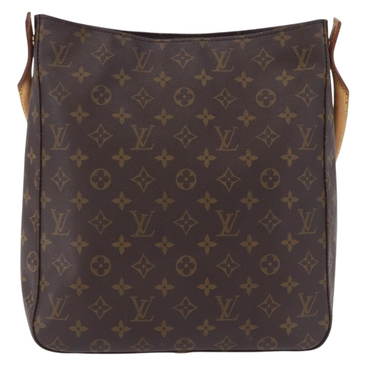 LOUIS VUITTON Monogram Looping GM Shoulder Bag M51145 LV Auth 200429A