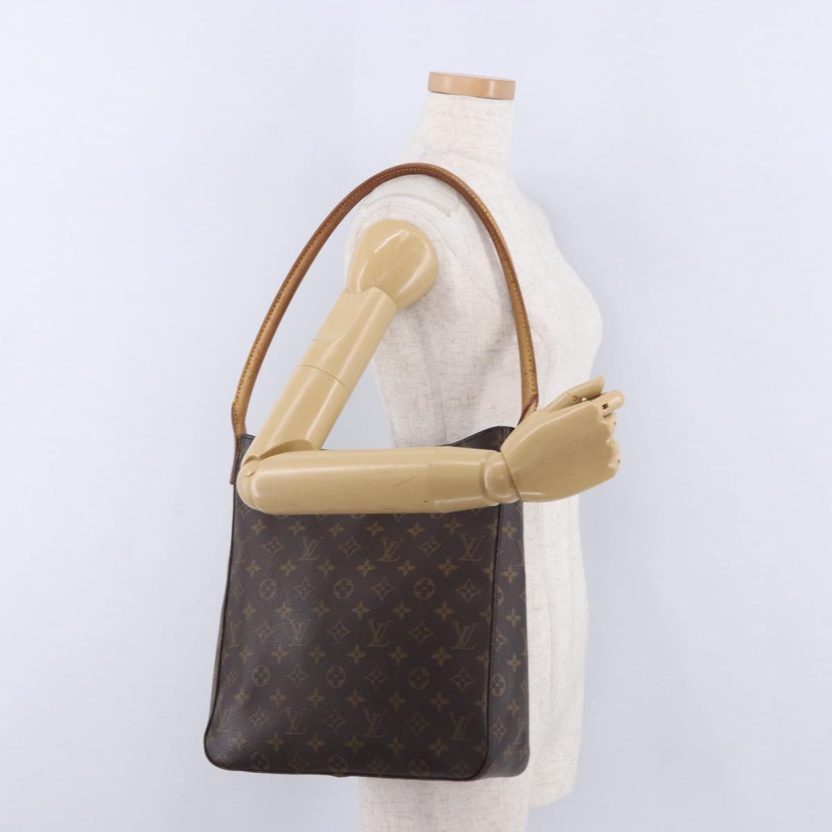 LOUIS VUITTON Monogram Looping GM Shoulder Bag M51145 LV Auth 200429A