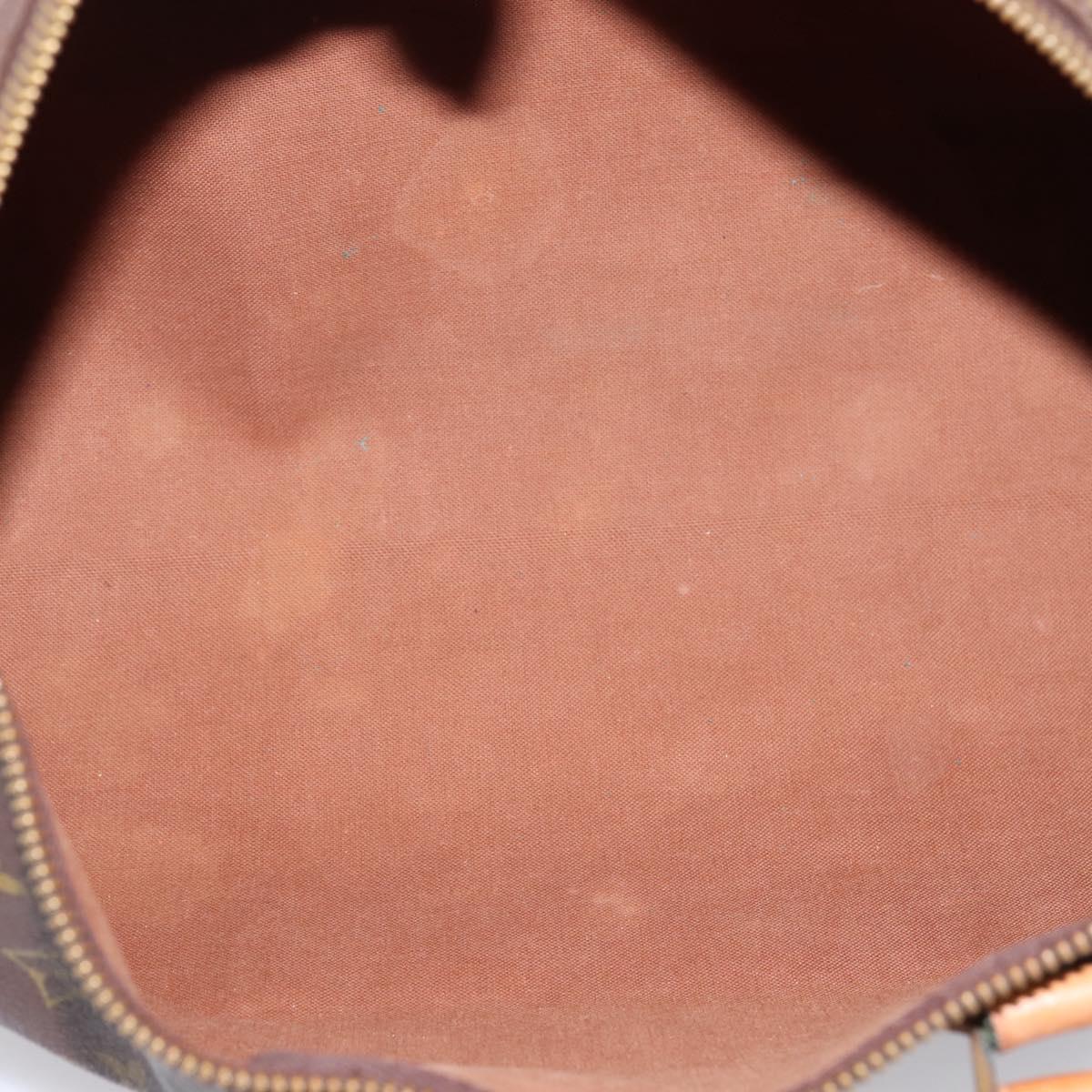 LOUIS VUITTON Monogram Speedy 35 Hand Bag M41524 LV Auth 200441A