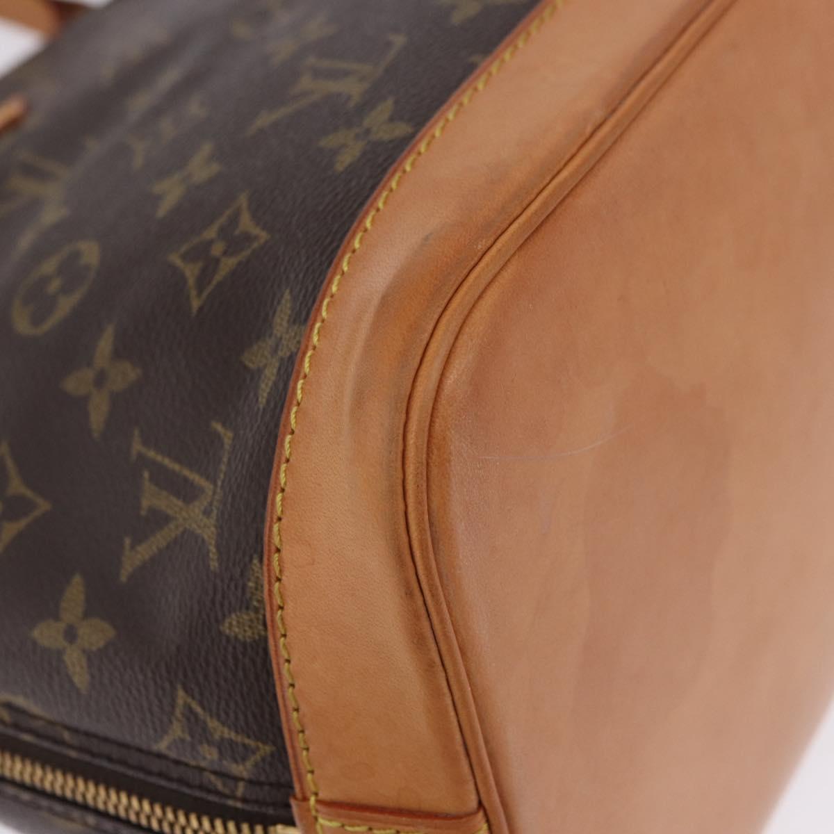 LOUIS VUITTON Monogram Alma Hand Bag M51130 LV Auth 200442V