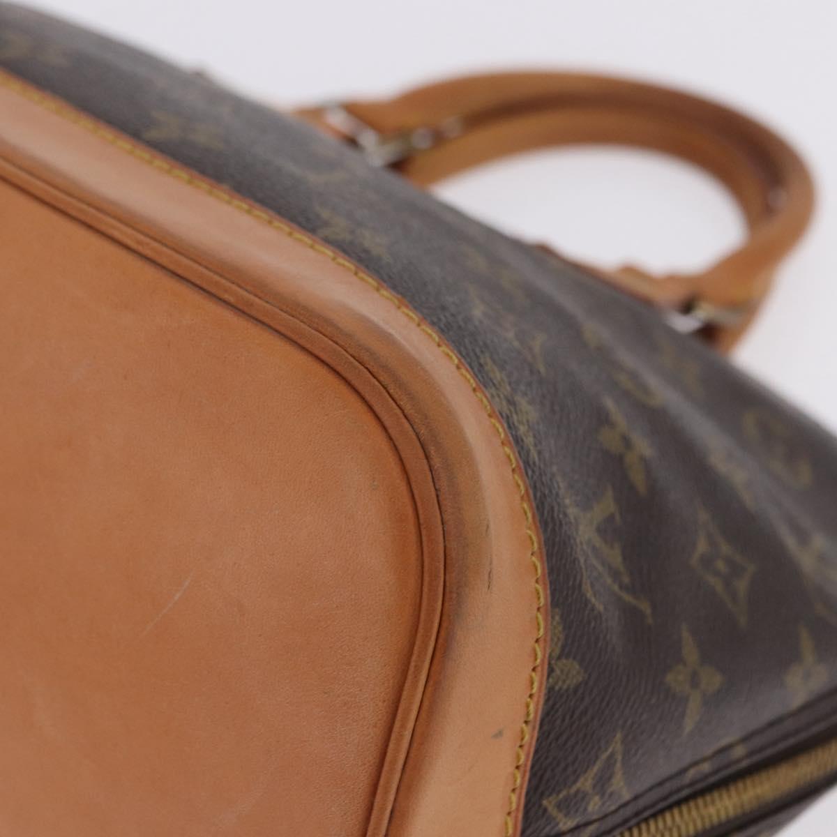 LOUIS VUITTON Monogram Alma Hand Bag M51130 LV Auth 200442V