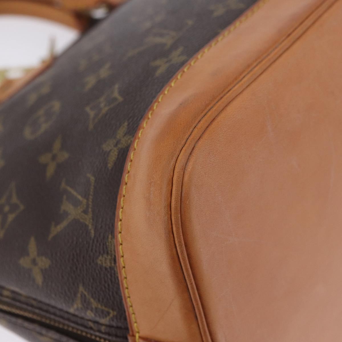 LOUIS VUITTON Monogram Alma Hand Bag M51130 LV Auth 200442V
