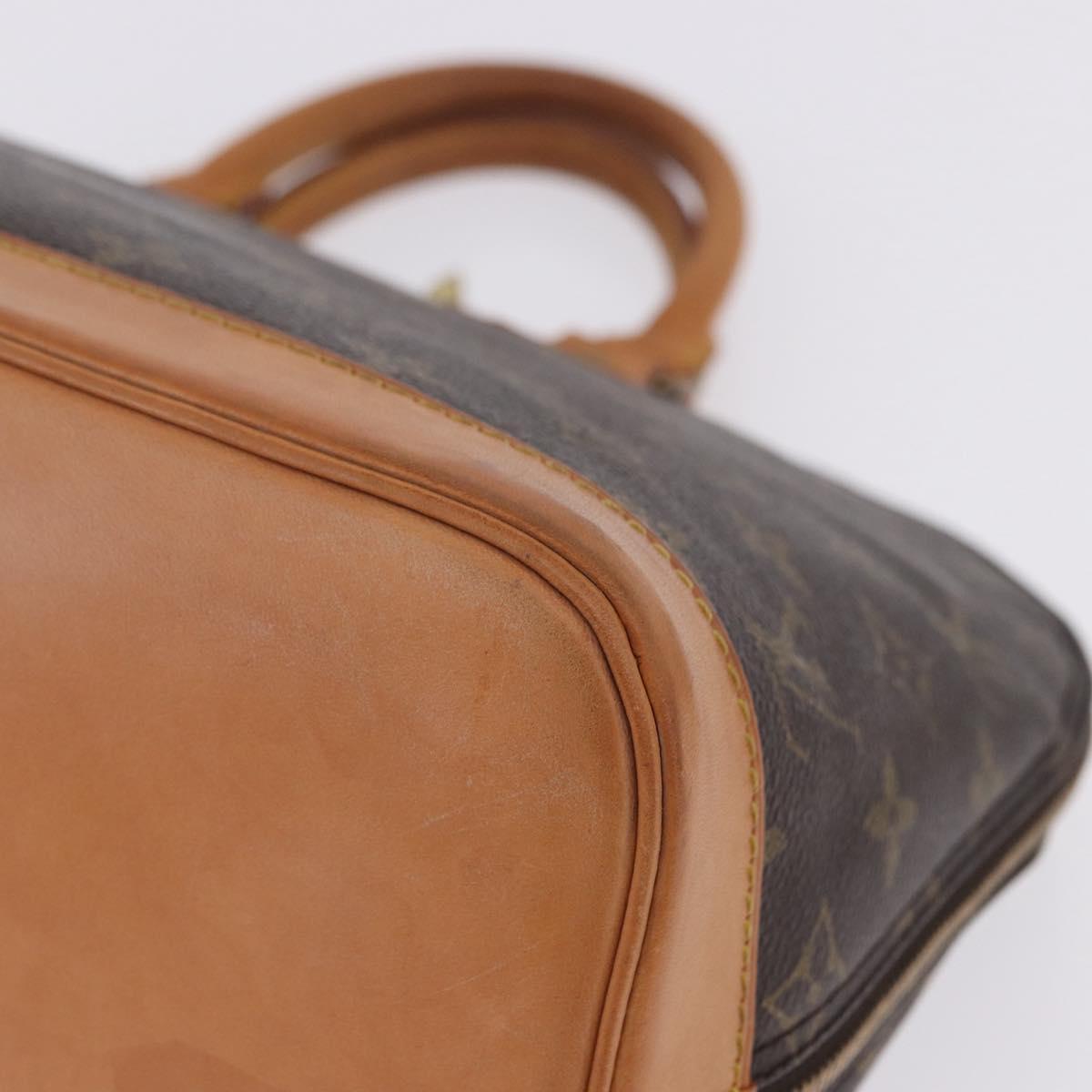 LOUIS VUITTON Monogram Alma Hand Bag M51130 LV Auth 200442V
