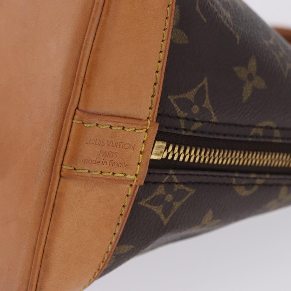 LOUIS VUITTON Monogram Alma Hand Bag M51130 LV Auth 200442V