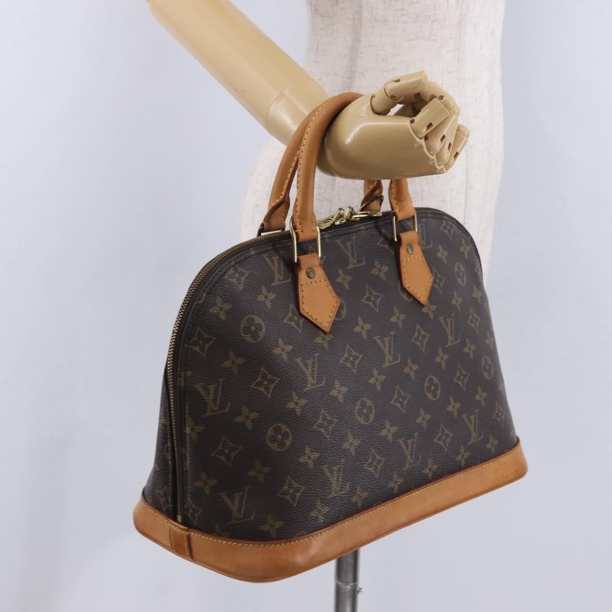 LOUIS VUITTON Monogram Alma Hand Bag M51130 LV Auth 200442V