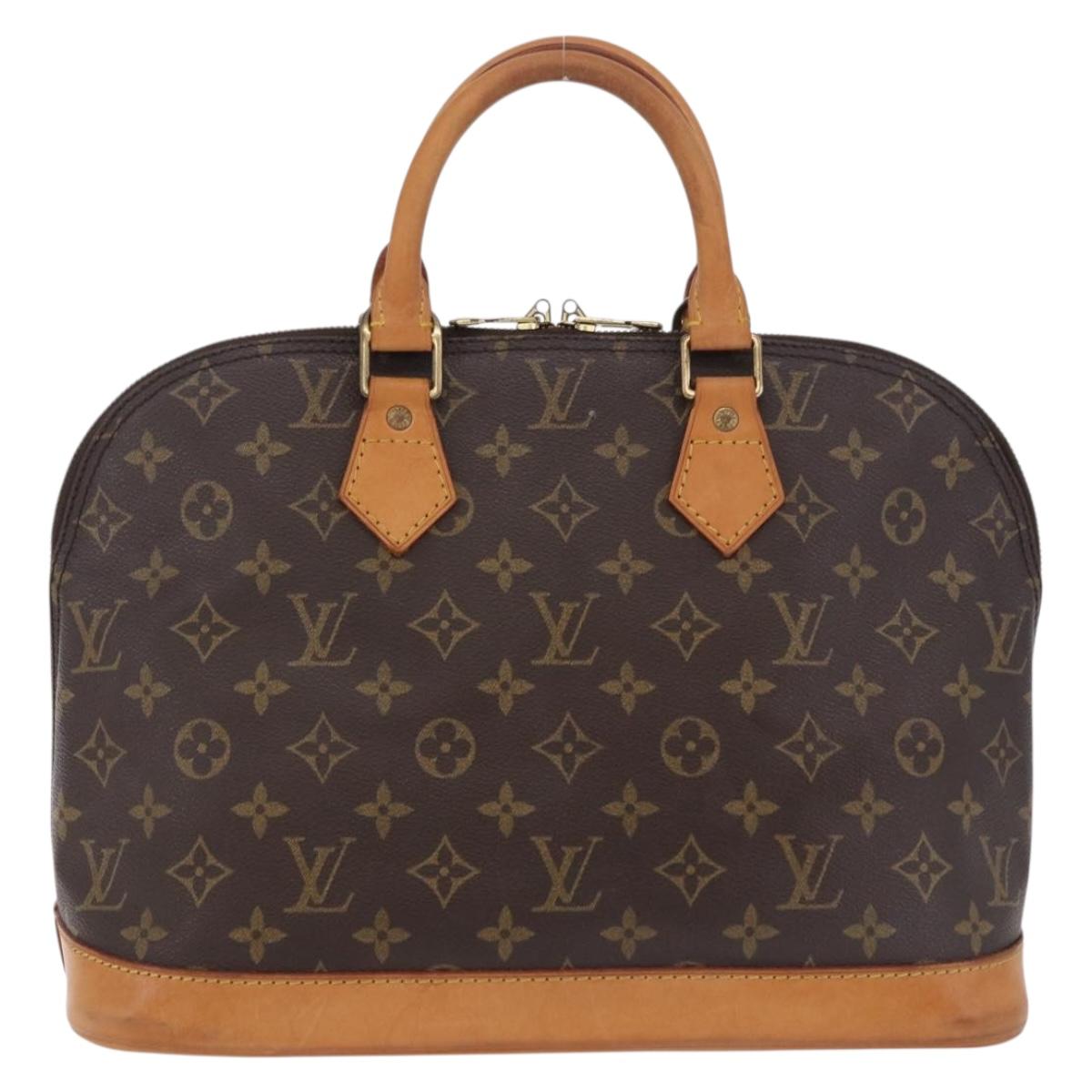 LOUIS VUITTON Monogram Alma Hand Bag M51130 LV Auth 200442V
