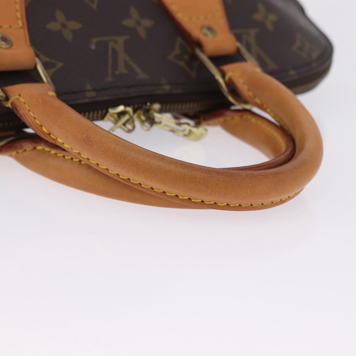 LOUIS VUITTON Monogram Alma Hand Bag M51130 LV Auth 200442V