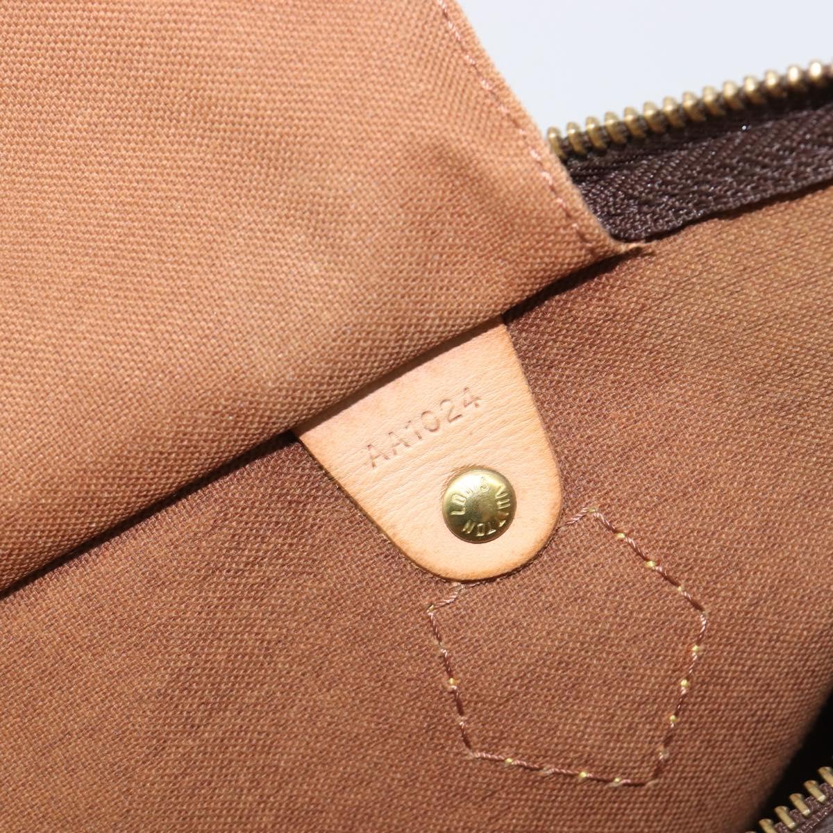 LOUIS VUITTON Monogram Speedy 25 Hand Bag M41528 LV Auth 200451