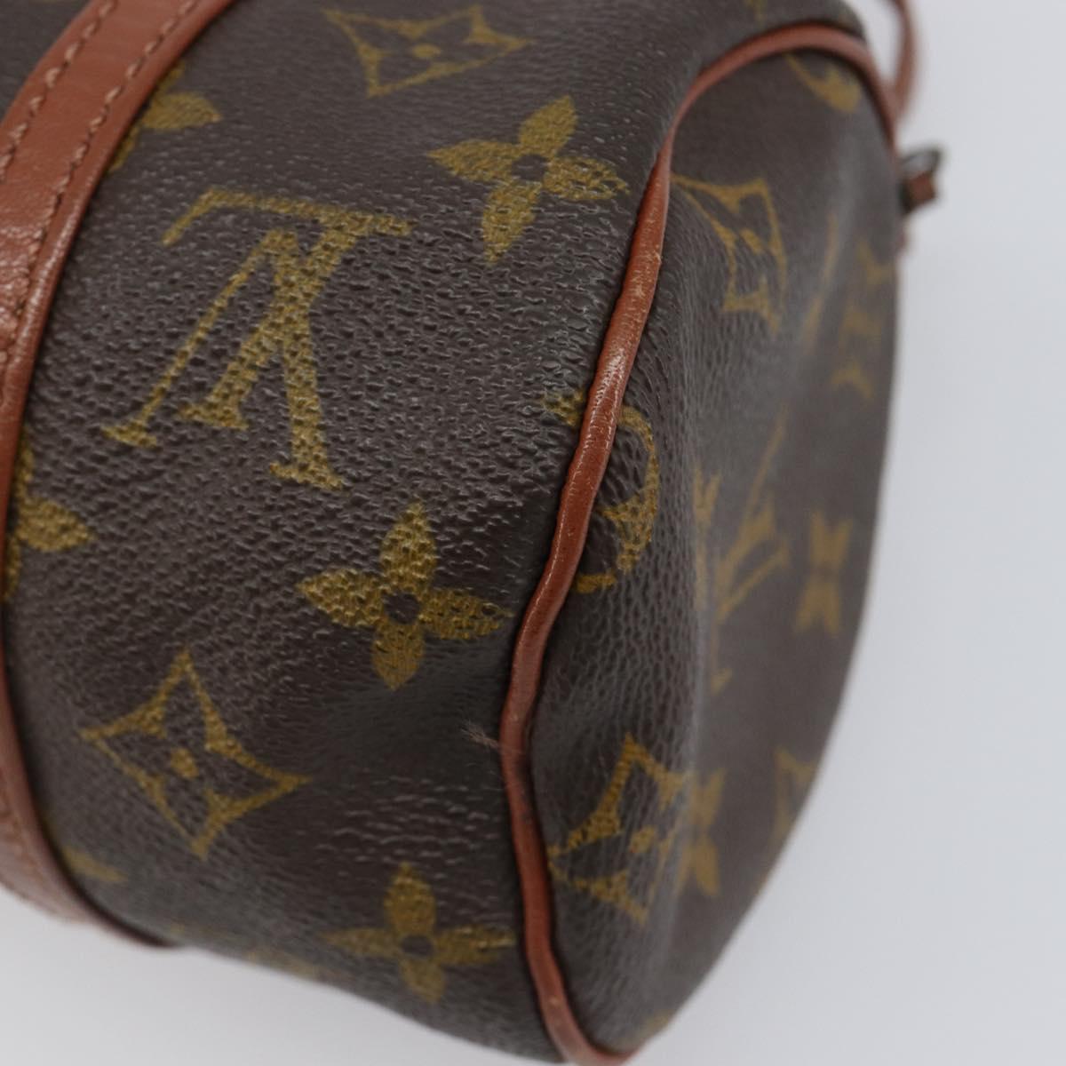 LOUIS VUITTON Monogram Papillon 22 Hand Bag M51367 LV Auth 200456