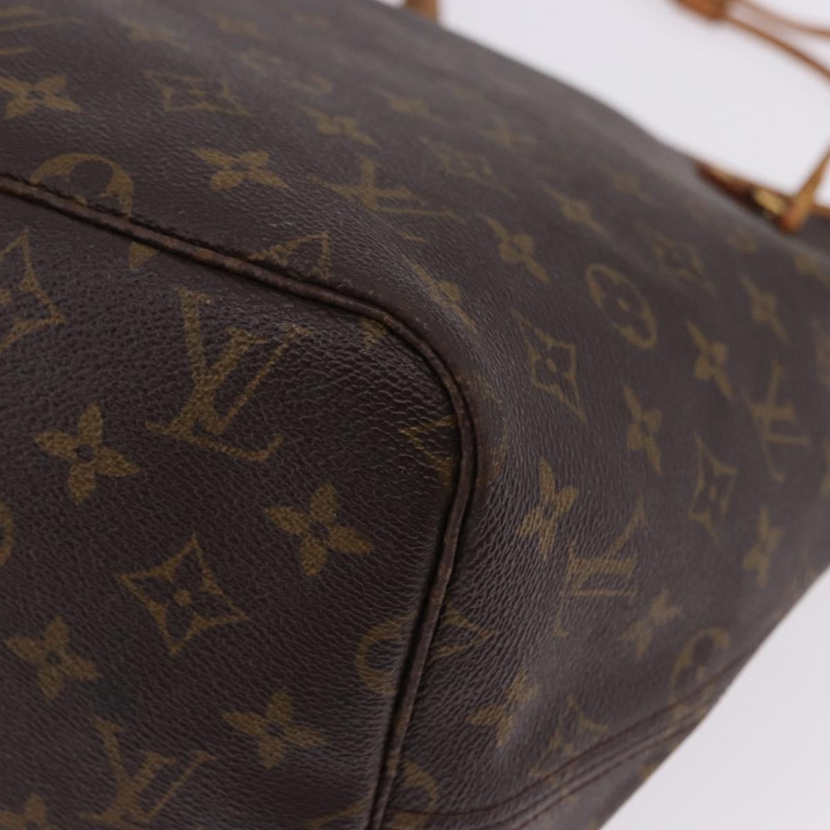 LOUIS VUITTON Monogram Neverfull GM Tote Bag M40157 LV Auth 200462A