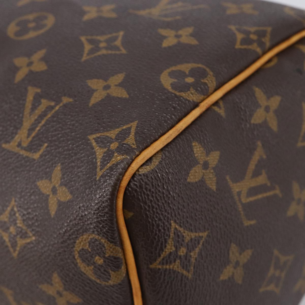 LOUIS VUITTON Monogram Speedy 25 Hand Bag M41528 LV Auth 200464