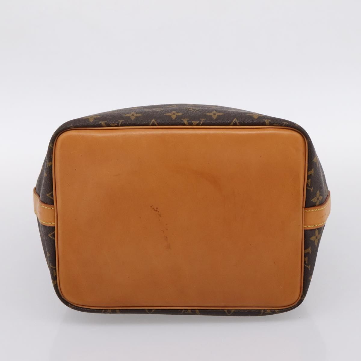 LOUIS VUITTON Monogram Petit Noe Shoulder Bag M42226 LV Auth 200465V