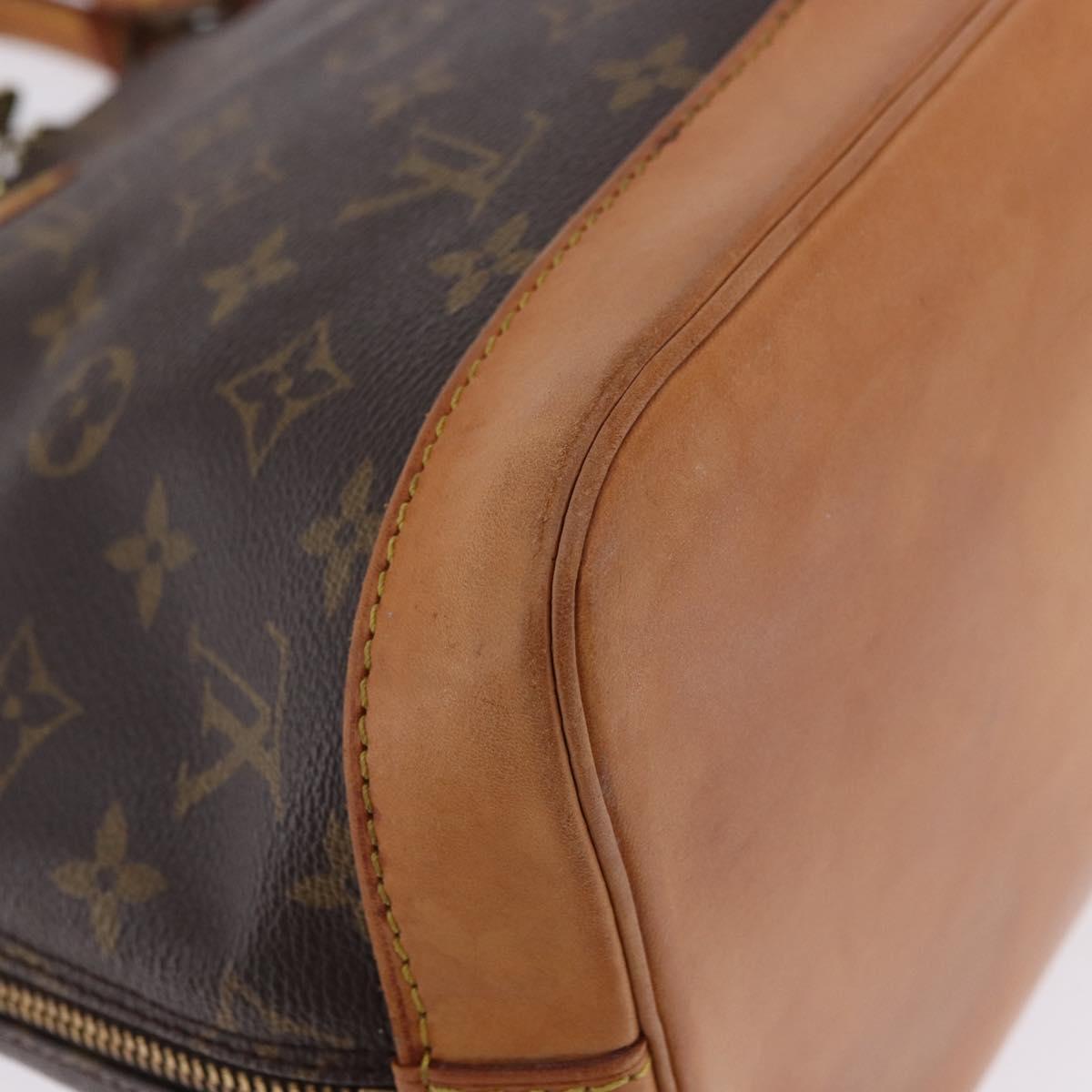 LOUIS VUITTON Monogram Alma PM Hand Bag M53151 LV Auth 200468A