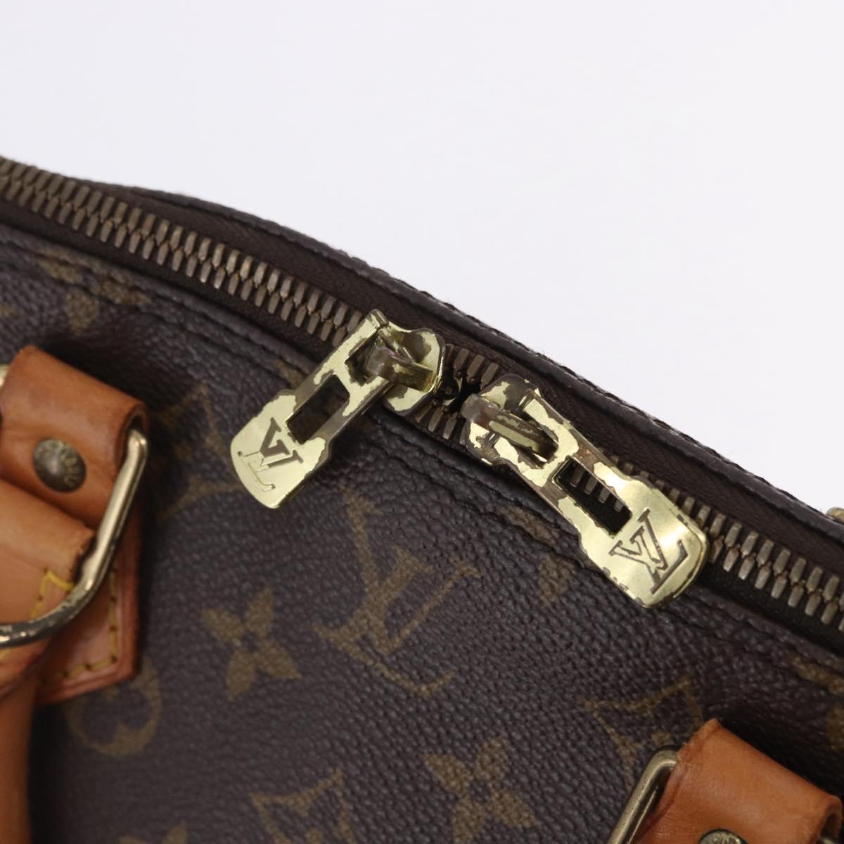 LOUIS VUITTON Monogram Alma PM Hand Bag M53151 LV Auth 200468A