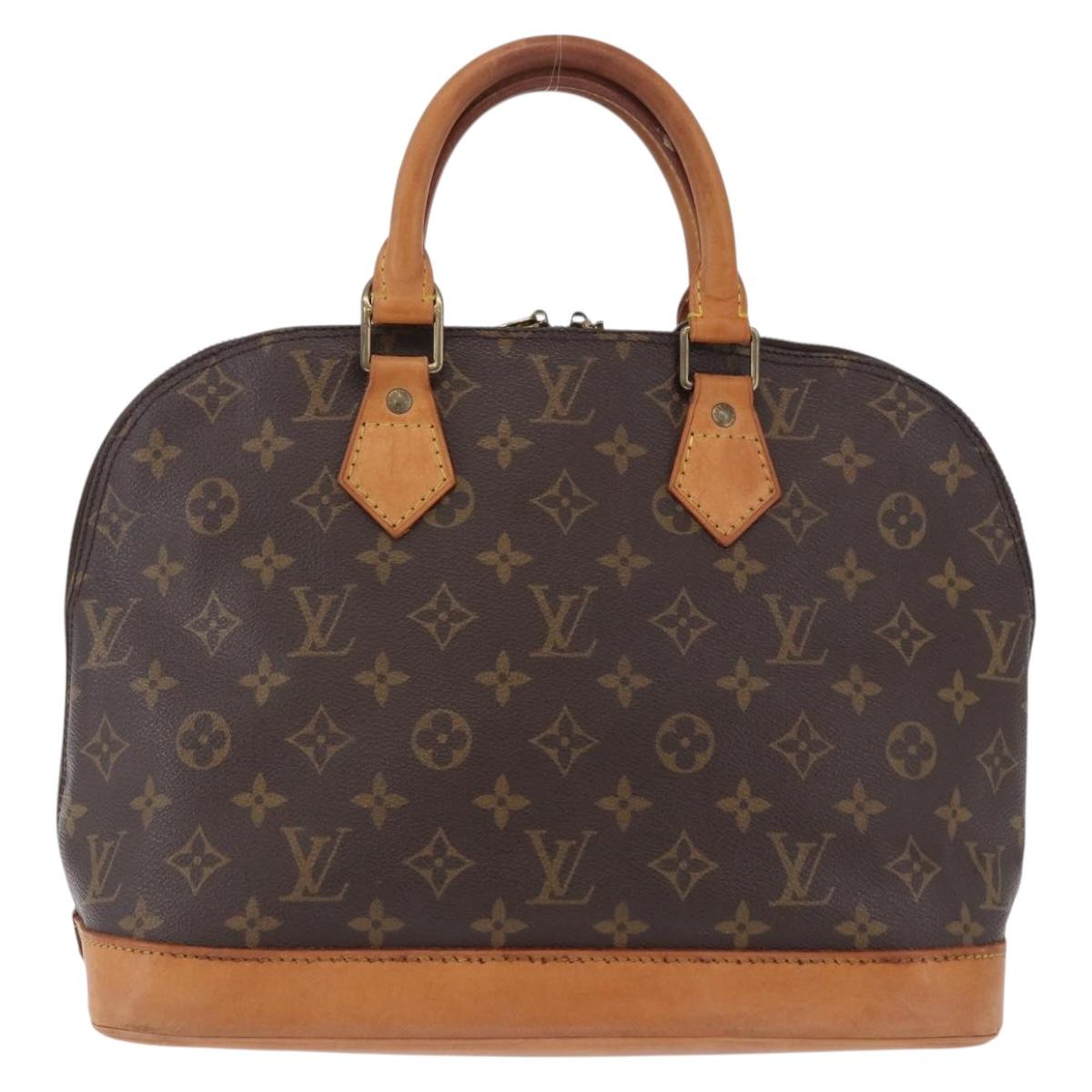 LOUIS VUITTON Monogram Alma PM Hand Bag M53151 LV Auth 200468A
