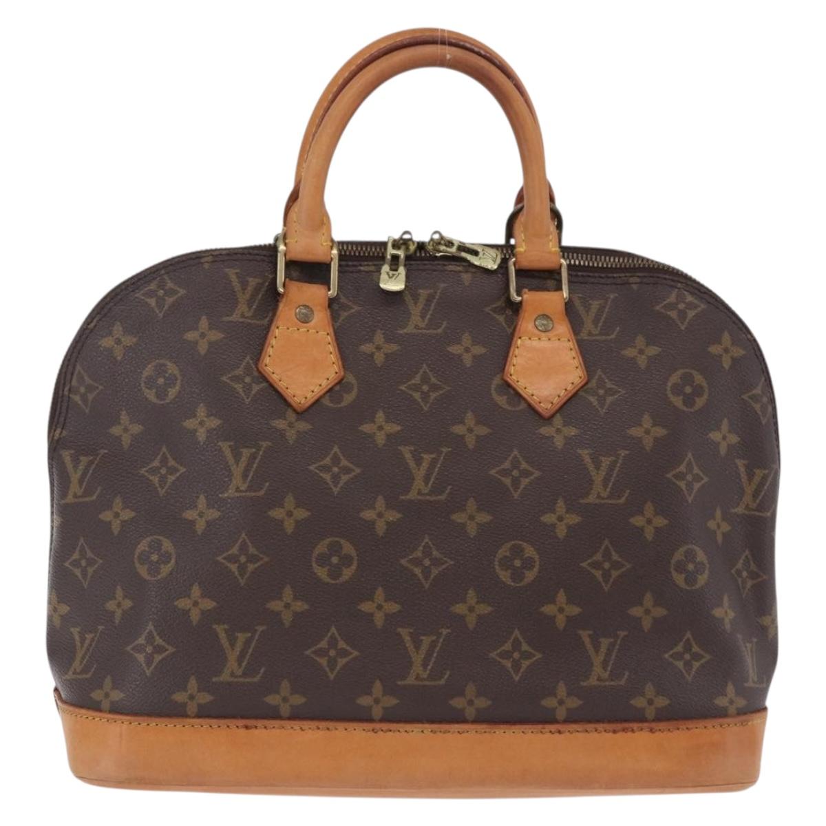 LOUIS VUITTON Monogram Alma PM Hand Bag M53151 LV Auth 200468A