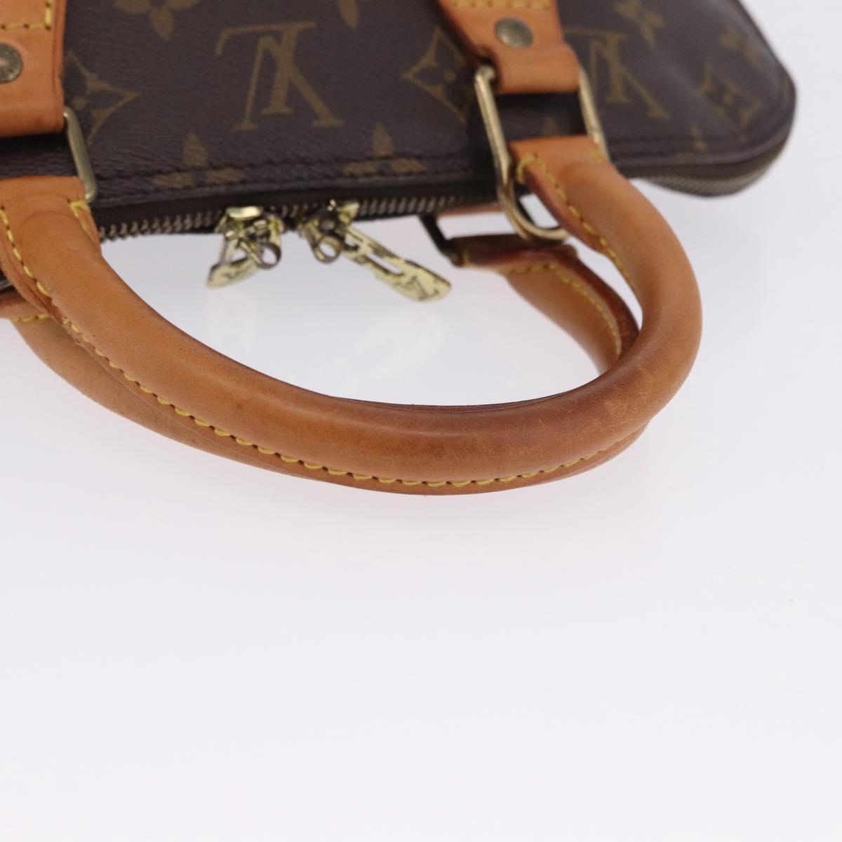 LOUIS VUITTON Monogram Alma PM Hand Bag M53151 LV Auth 200468A