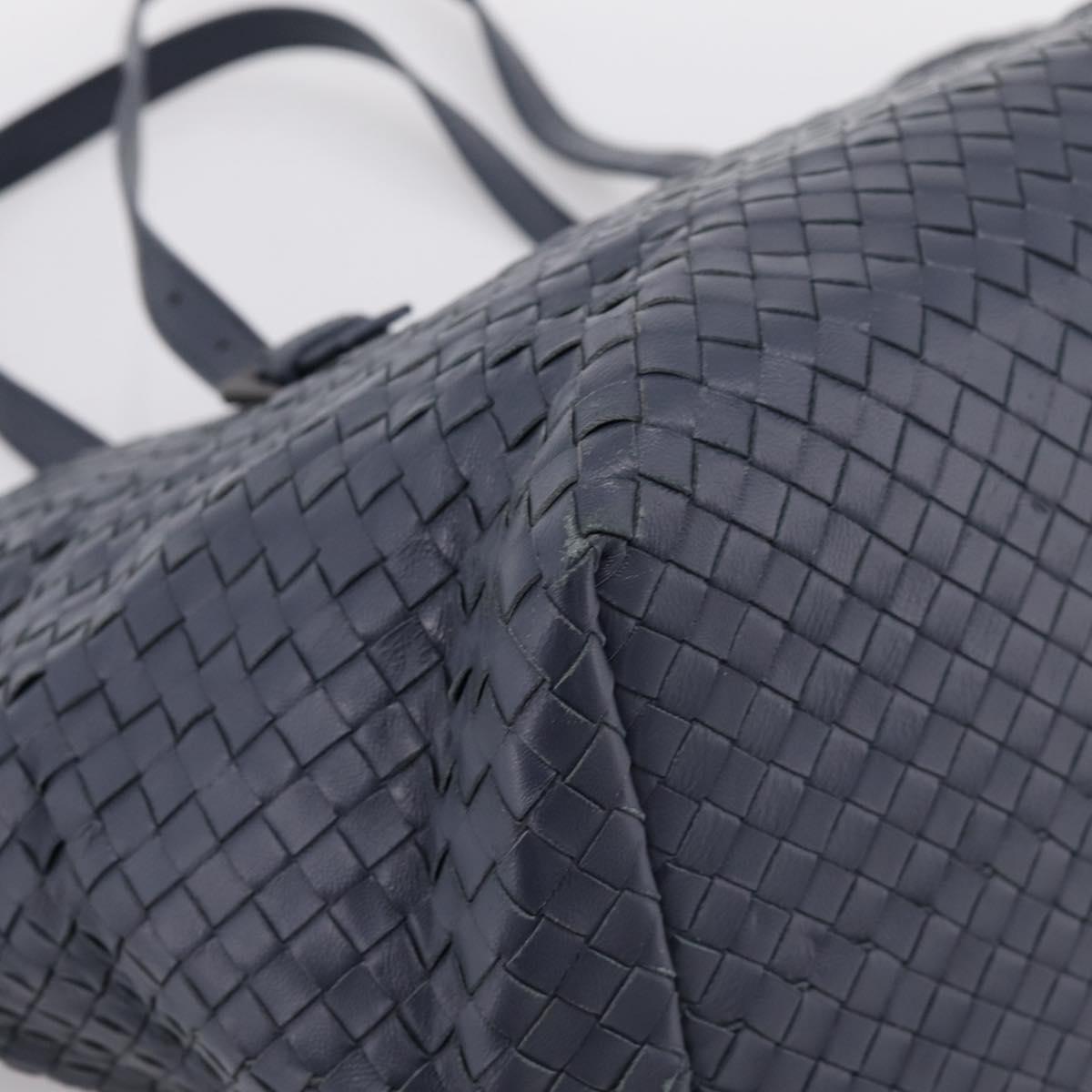 BOTTEGA VENETA INTRECCIATO Tote Bag Leather Navy Auth 200469V