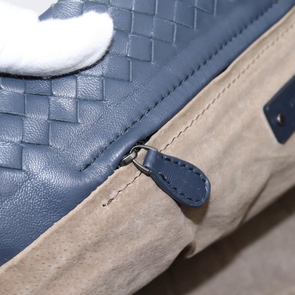 BOTTEGA VENETA INTRECCIATO Tote Bag Leather Navy Auth 200469V